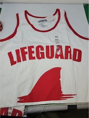 NEW JAWS Amity Island New England Shirt XXL Universal Studios Movie Tee
